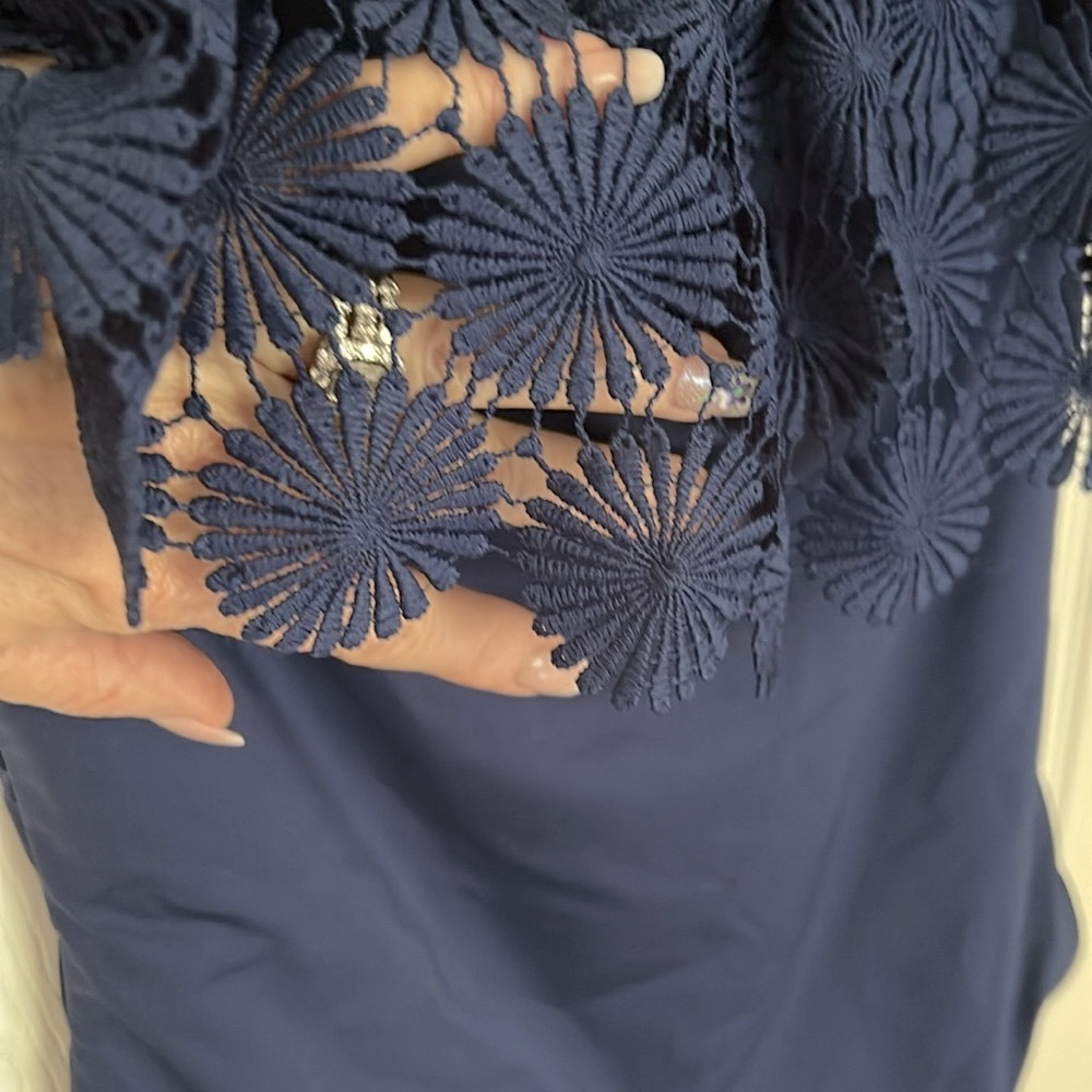 NWT~Trina Turk  One Piece Navy Swimsuit SZ 6